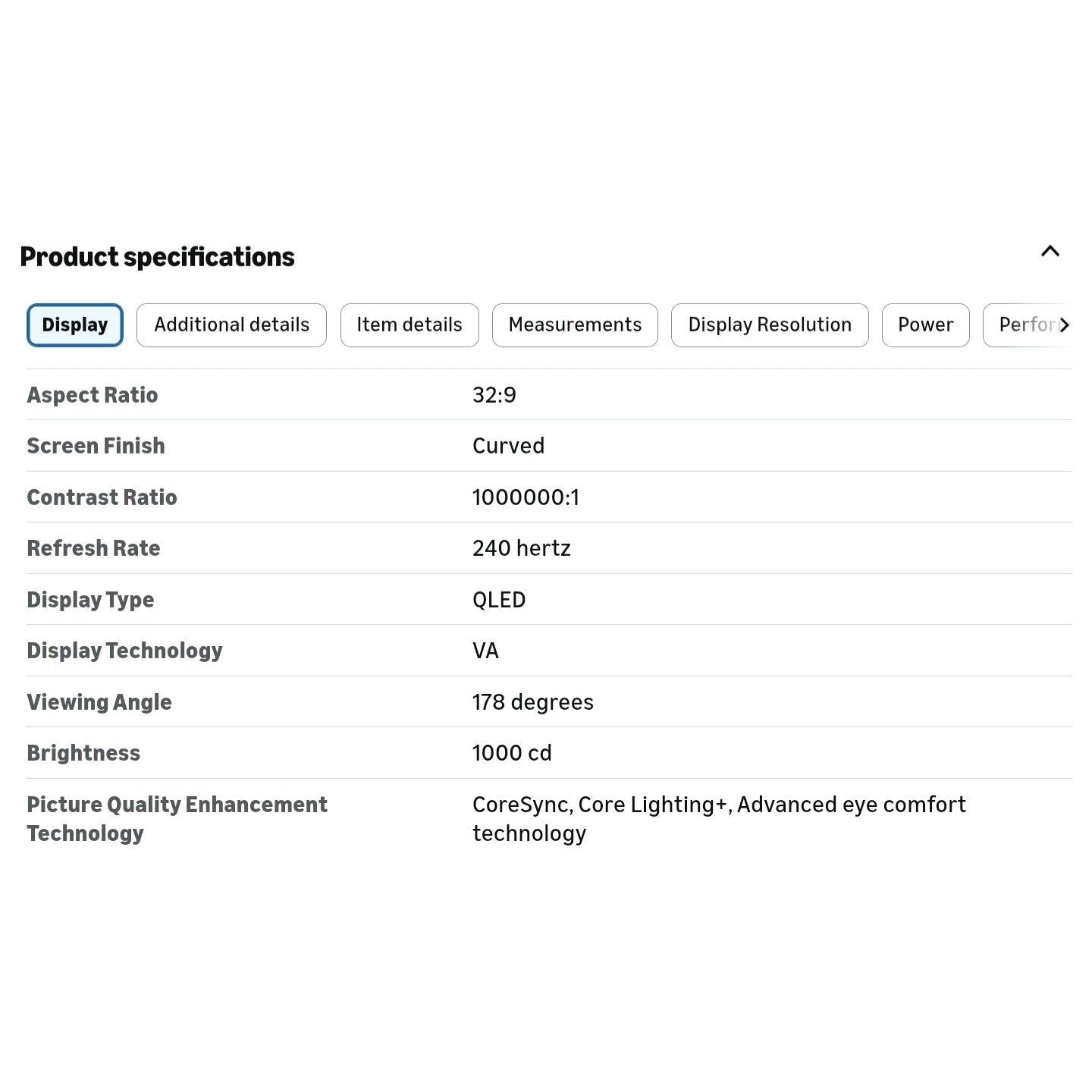 SAMSUNG 49" Odyssey G9 (G95C) Series DQHD 1000R Curved Gaming Monitor,240Hz,1ms(GtG)DisplayHDR 1000