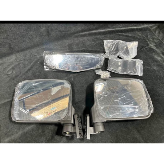 A & UTV PRO Rear View Mirror & Side Mirrors Kit for 2016-2024 Can-Am Defender HD5 HD8 HD9 HD