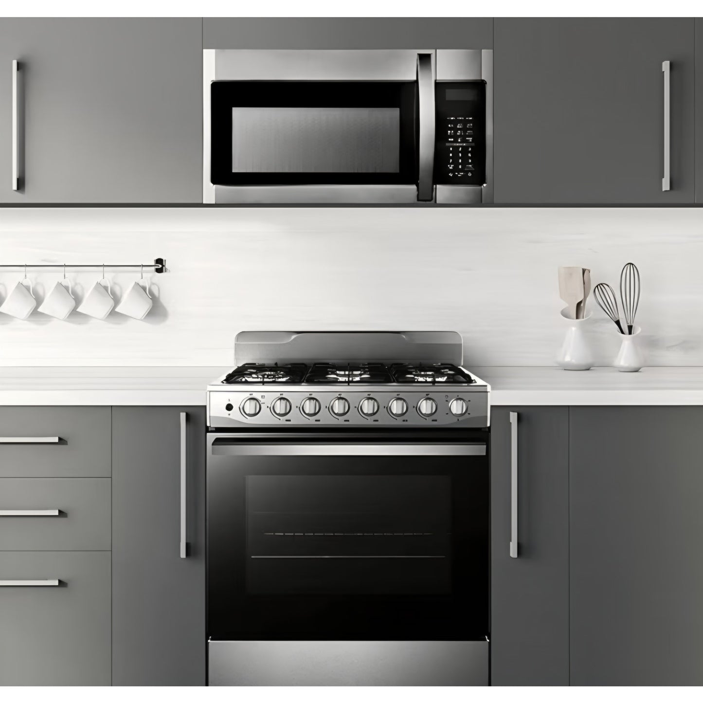 BLACK+DECKER  Over The Range Microwave Oven with One Touch
