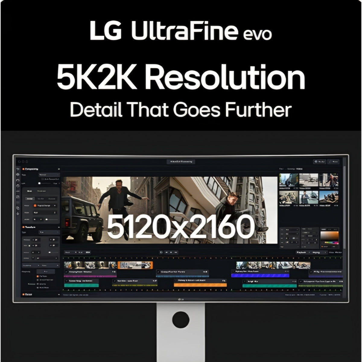 LG 40U990A-W 40-inch Ultrafine evo 5K2K WUHD (5120 x 2160) Nano IPS Curved Monitor