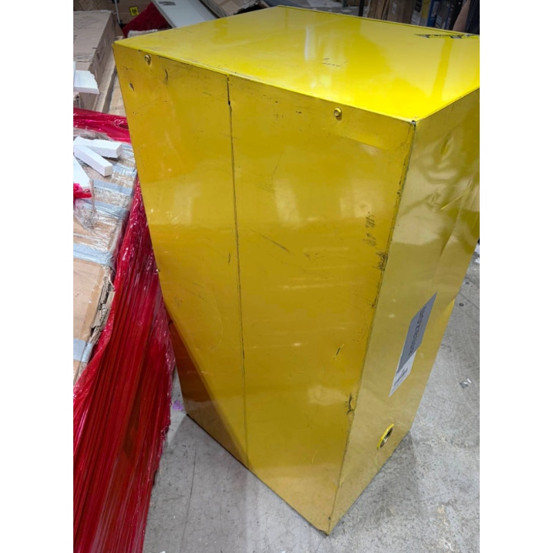 Justrite 891500 Sure-Grip EX Countertop Flammable Safety Cabinet, 1 Manual Door