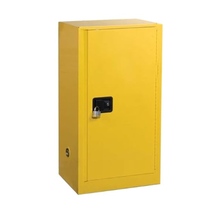 Justrite 891500 Sure-Grip EX Countertop Flammable Safety Cabinet, 1 Manual Door