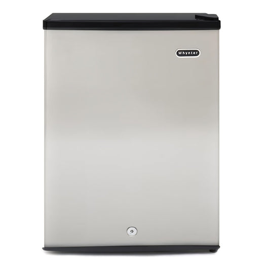 Whynter Upright Freezer with Lock, 2.1 Cu. Ft. Small Freezer Mini Freezer for Bedrooms