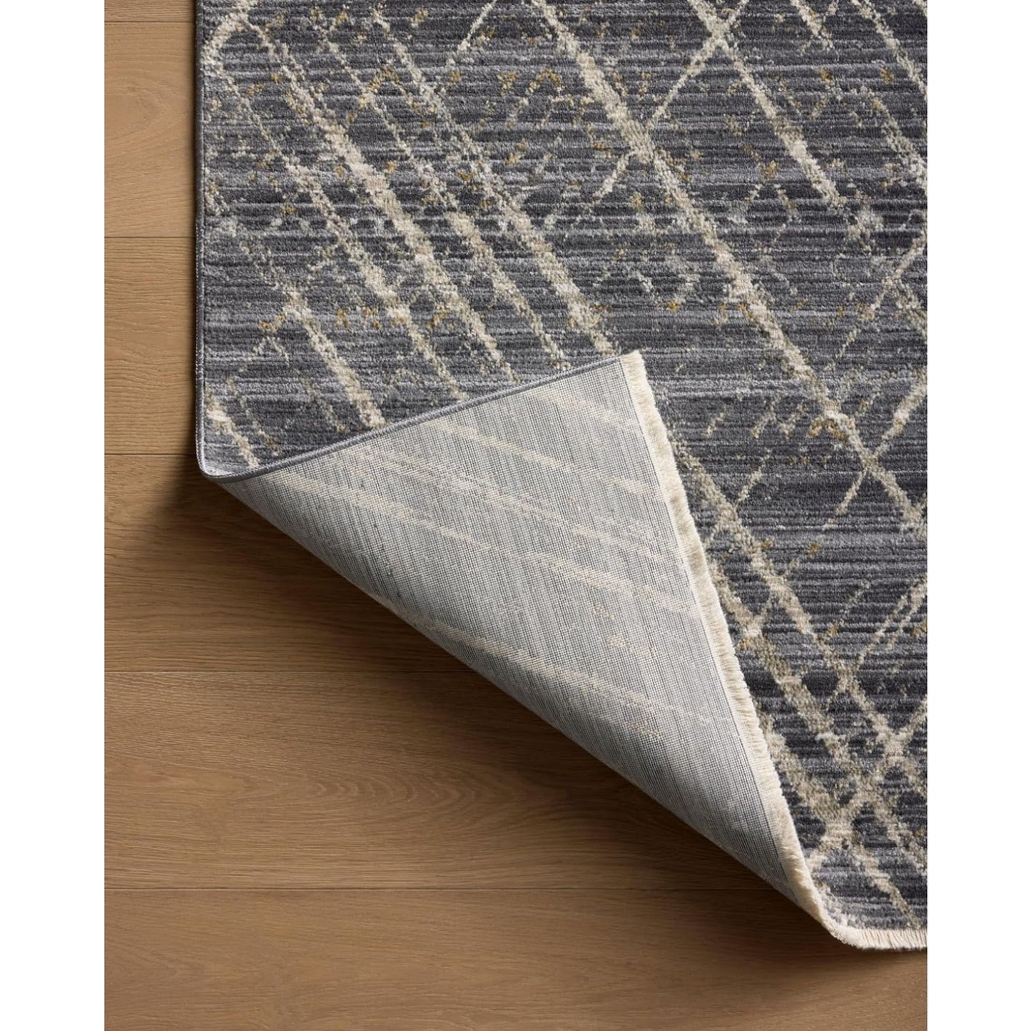Loloi II Wade Collection WAE-04 Midnight/Beige 7'-10" x 10' Area Rug