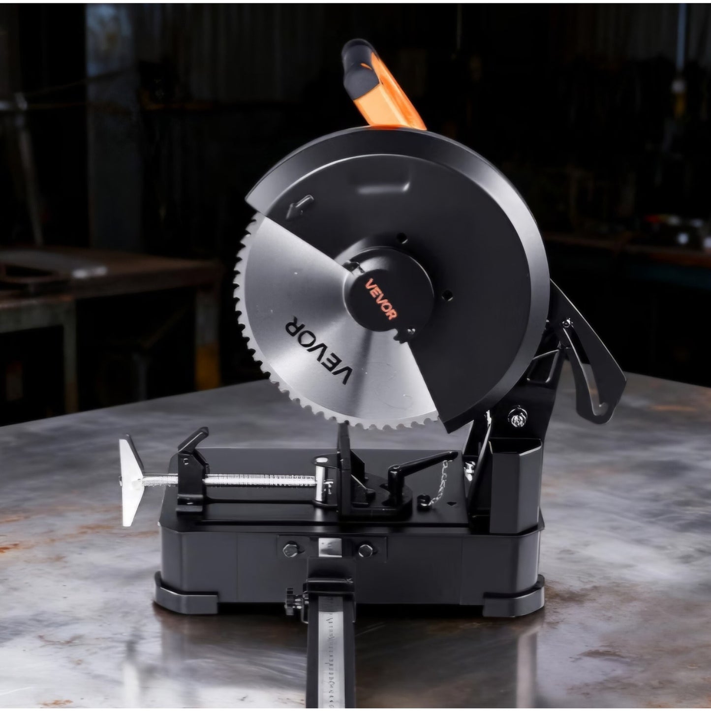 VEVOR Chop Saw, 14-inch Stainless Steel Cold Cut Blade, 3500 W Powerful Brushless Motor, 750-1200