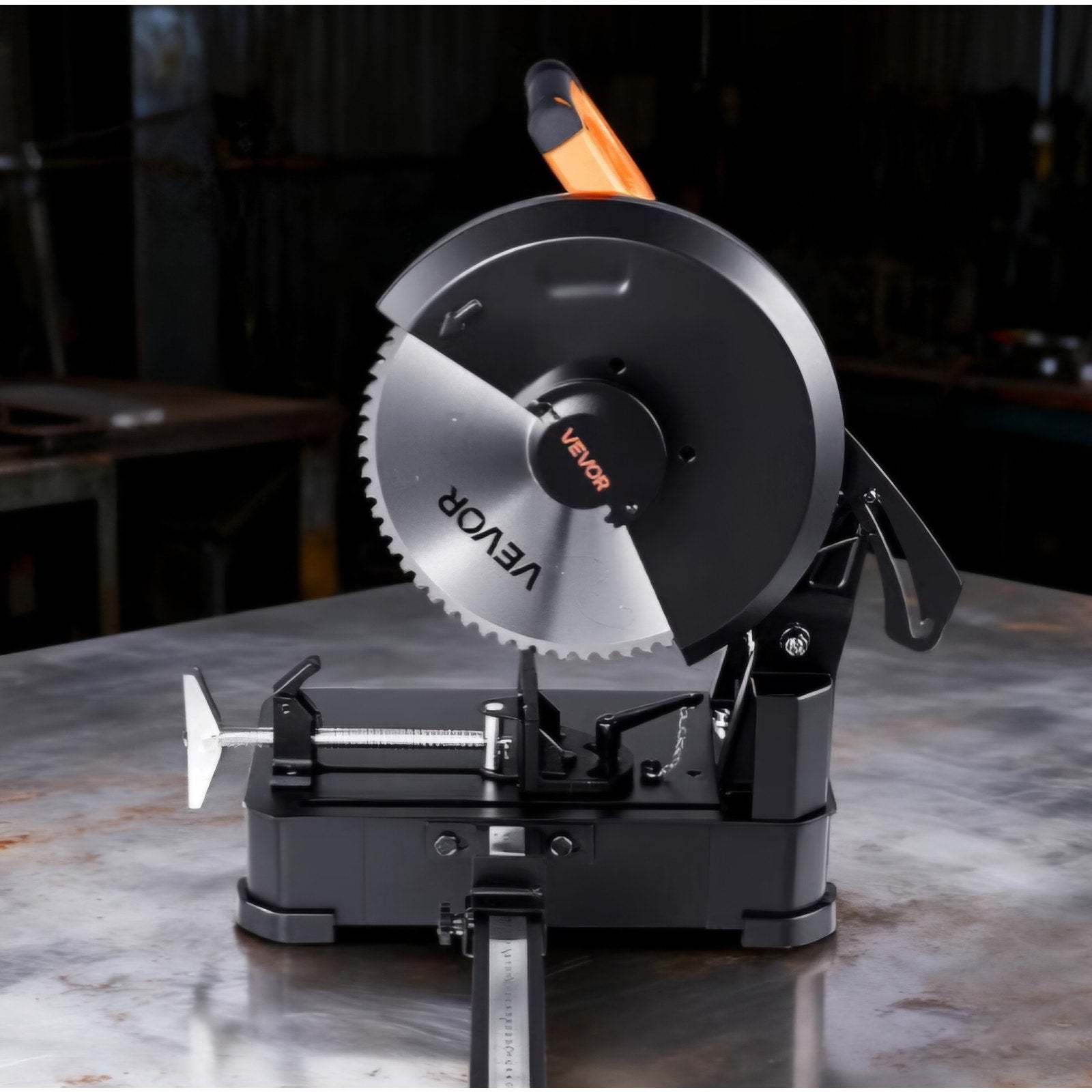 VEVOR Chop Saw, 14-inch Stainless Steel Cold Cut Blade, 3500 W Powerful Brushless Motor, 750-1200