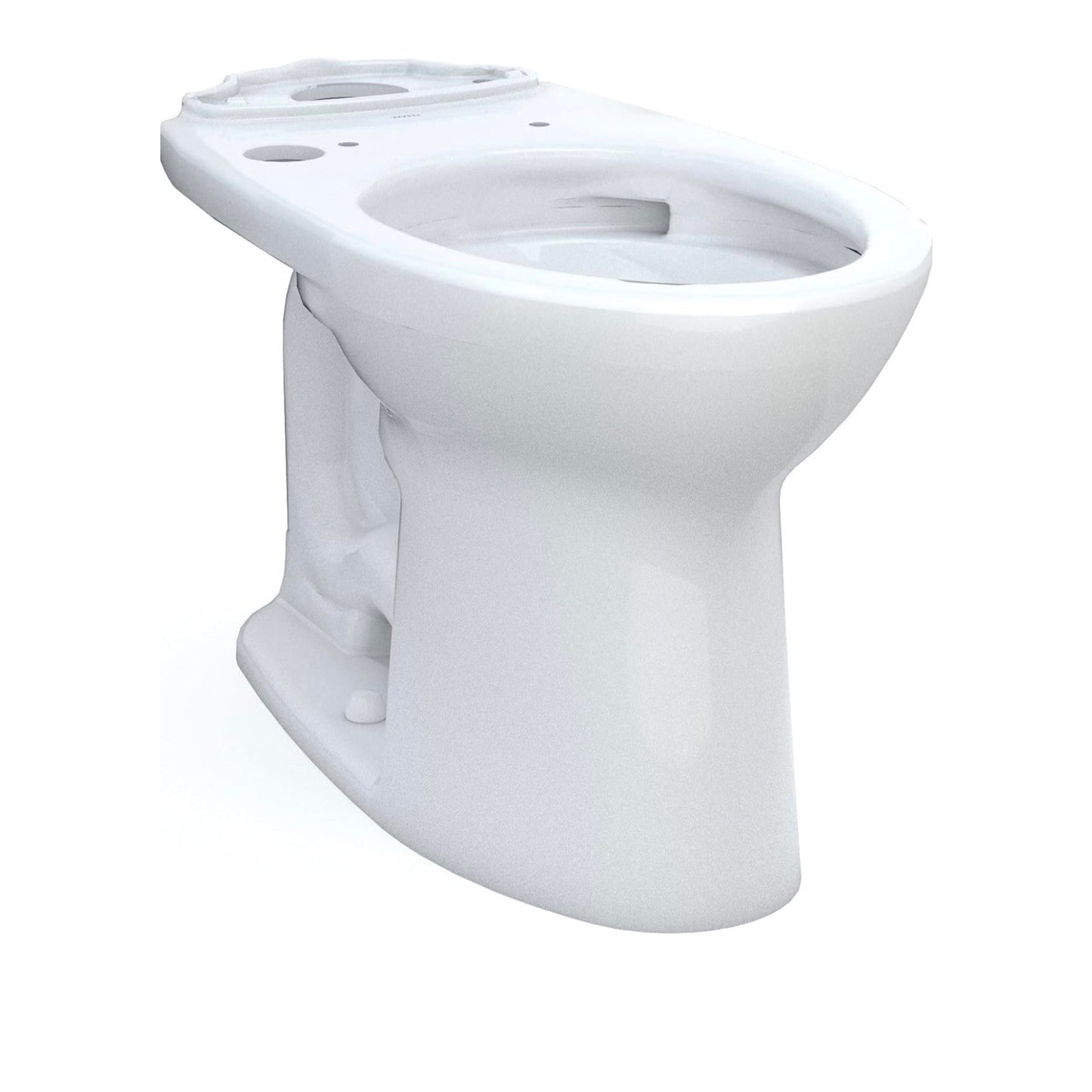TOTO Drake Elongated Universal Height TORNADO FLUSH Toilet Bowl with 10 Inch Rough