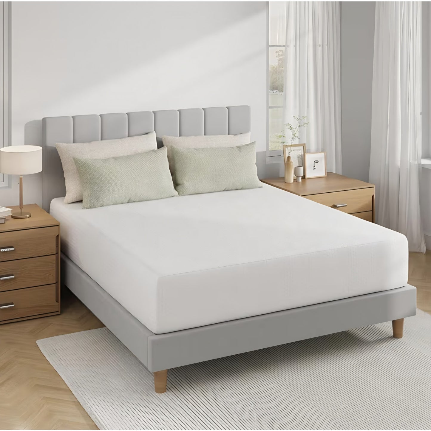 Novilla 12 inch Twin Memory Foam Mattress, Twin Size Gel Memory Foam Mattress