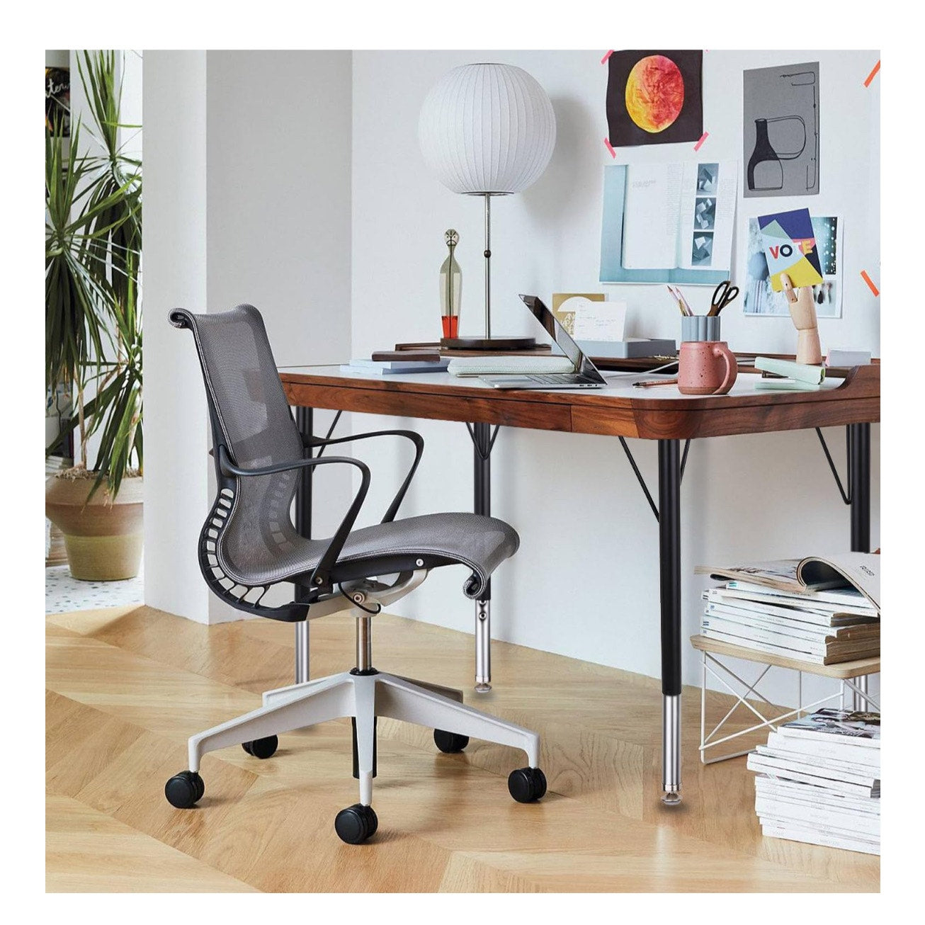 KAZAKA Adjustable Table Legs, 24 1/2 inch for Activity & Office Tables - Set of 4 (Black)