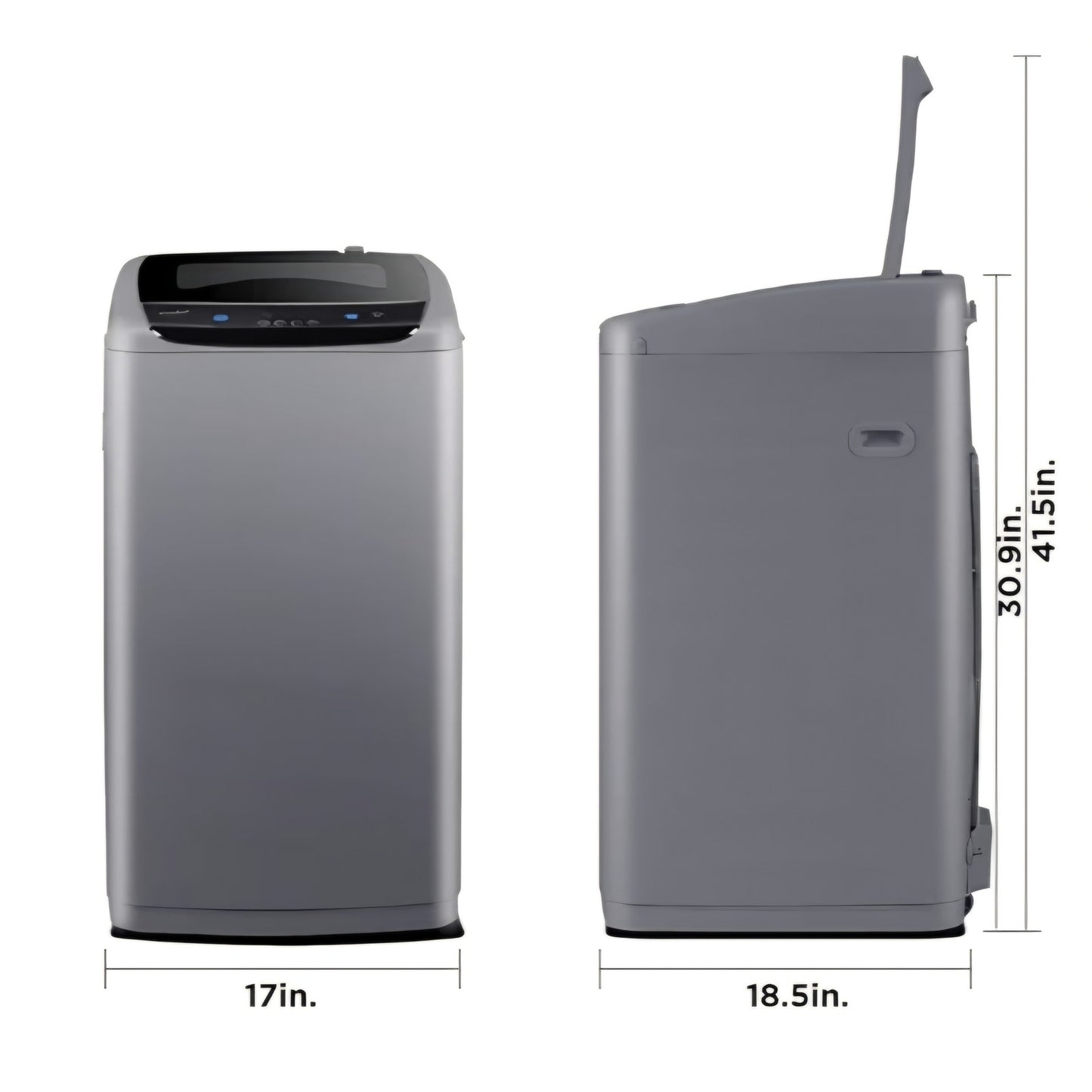 Comfee Portable Washing Machine, 0.9 cu.ft Compact Washer With LED Display