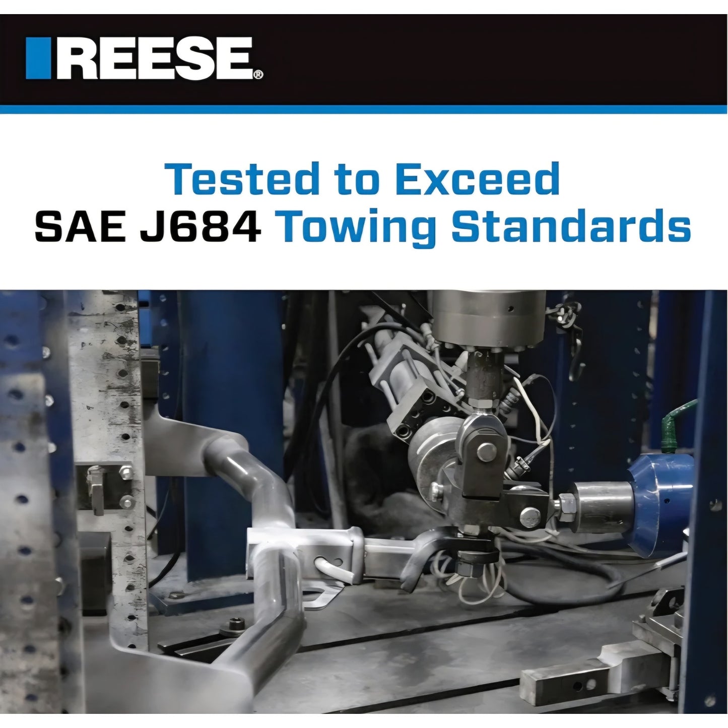 REESE 49911 Integrated Sway Control Weight Distribution Kit, 6,000 lbs. Capacity, Shank Included