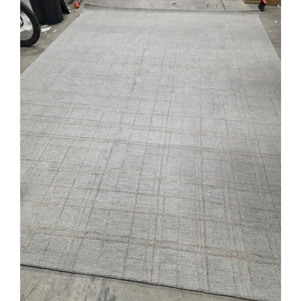 Area Rug Loloi Chris Loves Julia Polly Collection POL-09 Fog/Wheat 9'-3" x 13