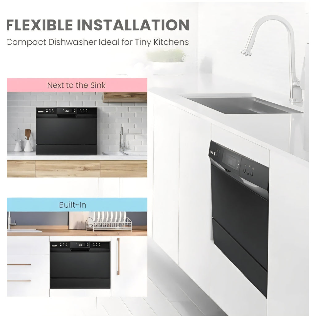 Countertop Dishwasher, Energy Star Portable Dishwasher