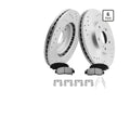 Front Geomet Coated Brake Kit for Accord [ 2013-2022 292.6mm 11.52in Rotors ] (2013-2020 EX