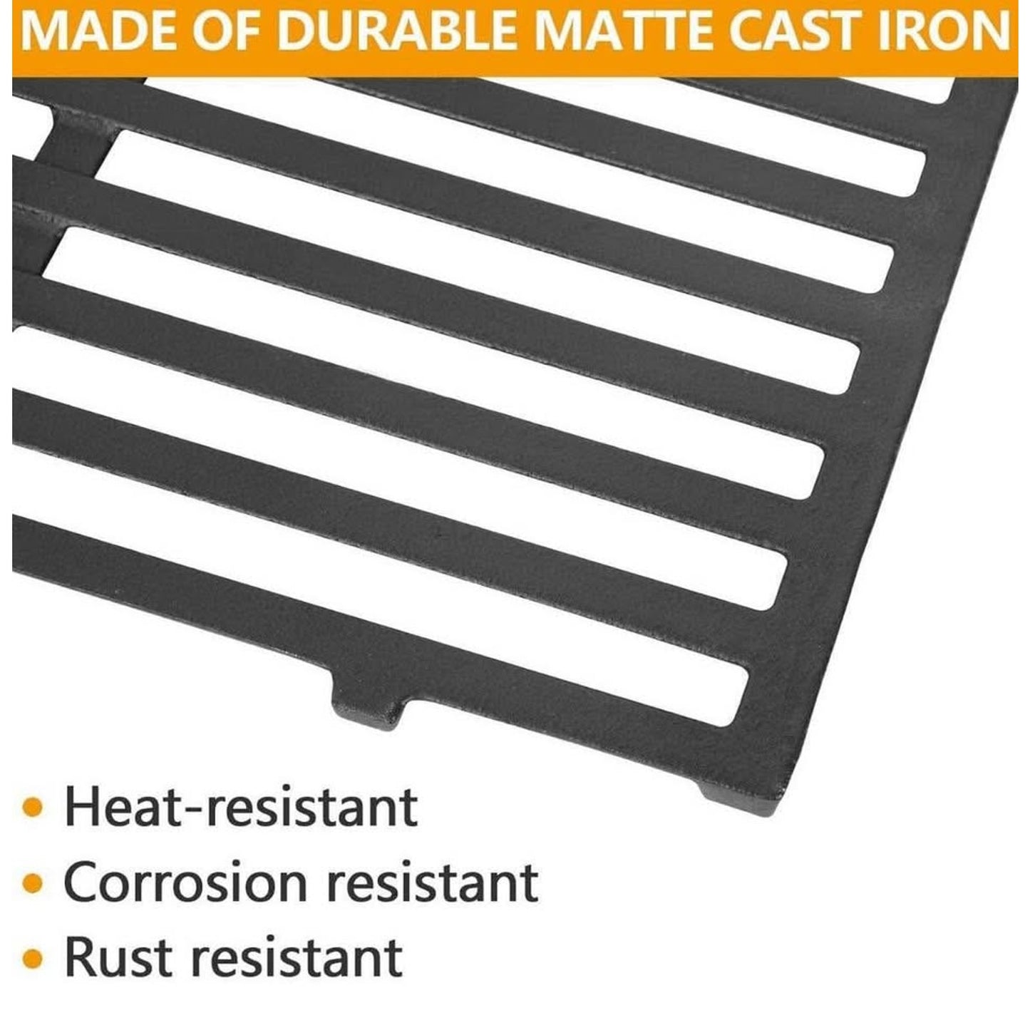 $15 obo BBQ-PLUS 18 7/8'' Cast Iron Grill Grates for Weber Genesis GS4 II E-210,II LX E/S 240 Gas Gr