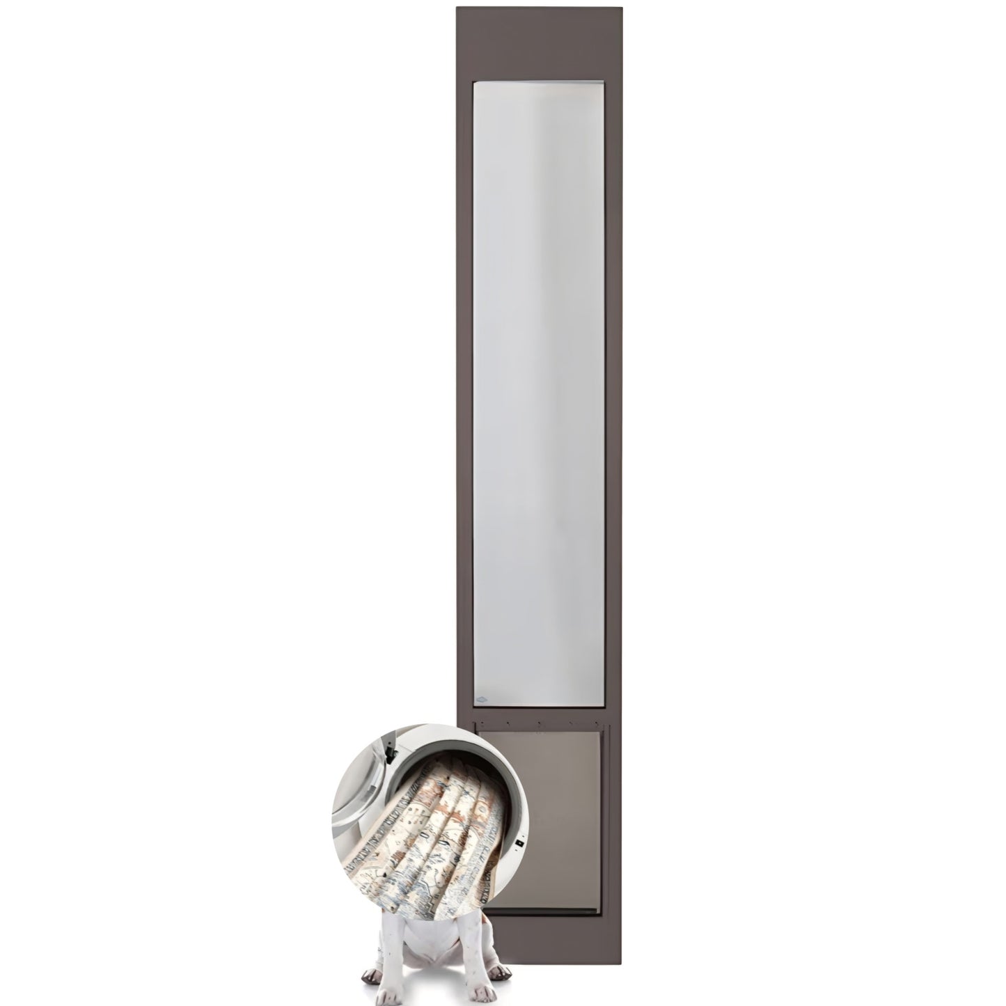 PetSafe Sliding Glass Pet Door - No-Cut DIY Install Doggy Door for Renters