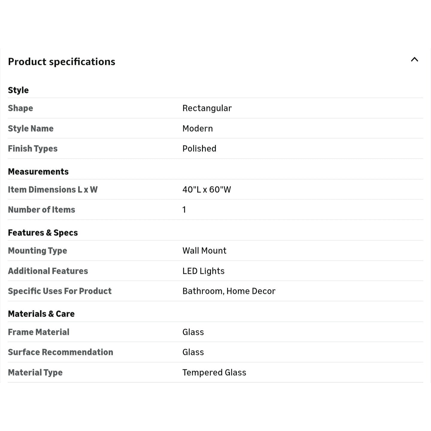 40x60 LED Bathroom Mirror, Backlit + Front Lit, LED Bathroom Mirror with Lights for Wall, 3 Colors