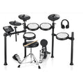 Donner DED-200 Electric Drum Sets with Quiet Mesh Drum Pads 2 Cymbals w/Choke 31 Kits and 450Sounds