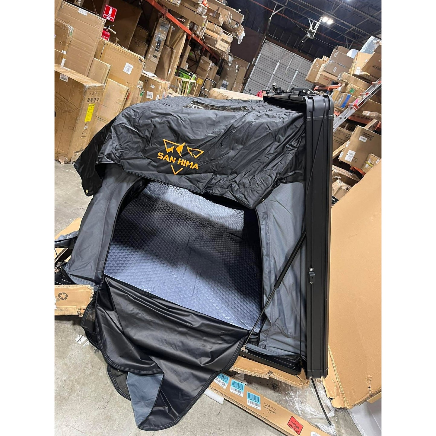 SanHima Rooftop Tent Hard Shell-Hotham Side Overland Al. Roof Top Tent, 81"x60"x49"