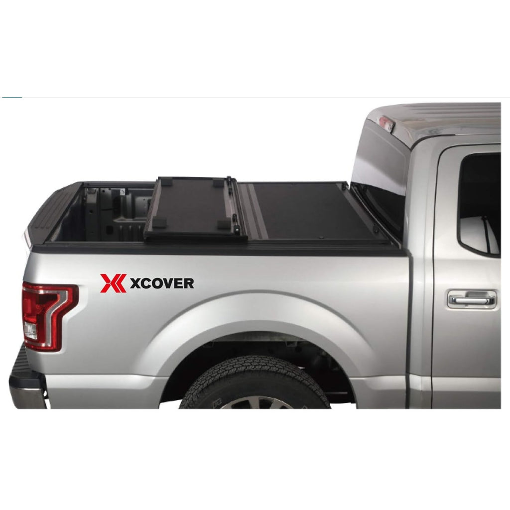 XCOVER Hard Folding Tonneau Cover for 2022-2026 Nissan Frontier 5FT Bed Low Profile Design