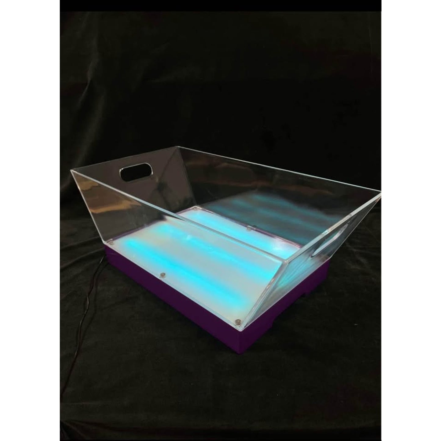 5L Ice Beer Buckets with Led Lights, Acrylic Ice Bucket for Wine Bottles, Colorful LED Chiller Bucke