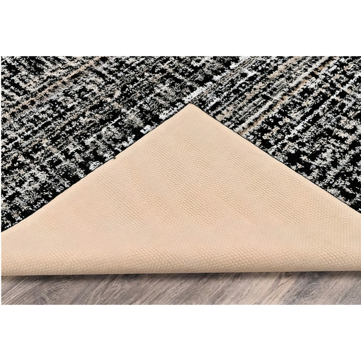 Garland Rug Rumba Indoor Floor Rug Area Rug Black/Earth Tones 12 Ft. X 12 Ft.