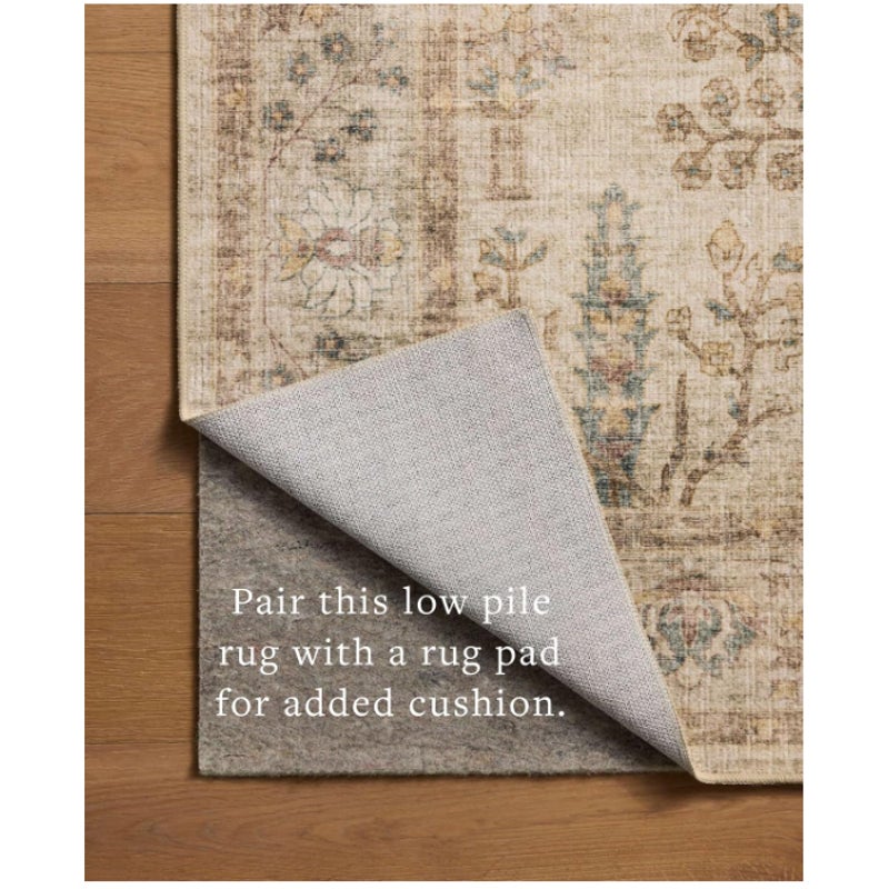 Loloi Chris Loves Julia Ramona Ivory/Multi 5'-0" x 7'-6" Accent Rug