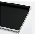 37" W x 72" H ChrisDowa 100% Blackout Roller Shade Black