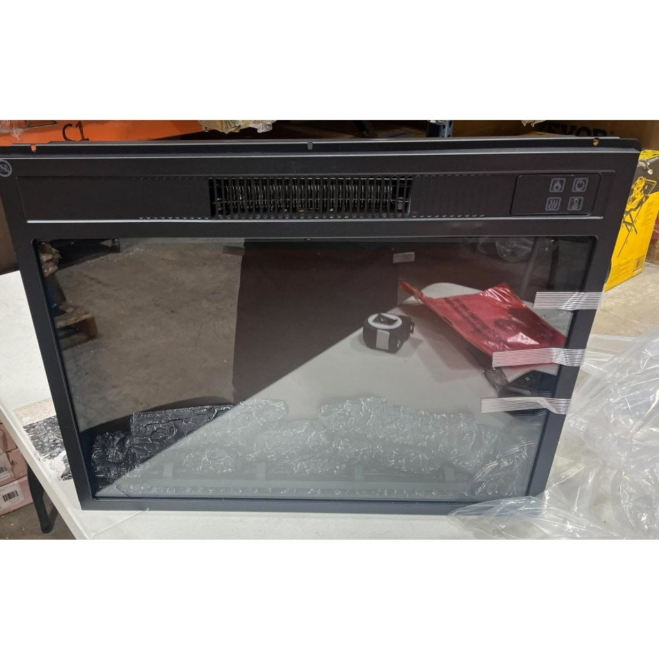 ROVSUN 23" Electric Fireplace Inserts with APP & Remote Control, 1400W Recessed Stove Heater