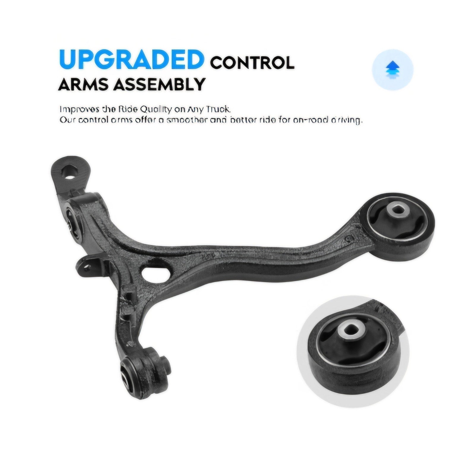 Front Upper & Lower Control Arm w/Ball Joint for Honda Accord 2008-2012