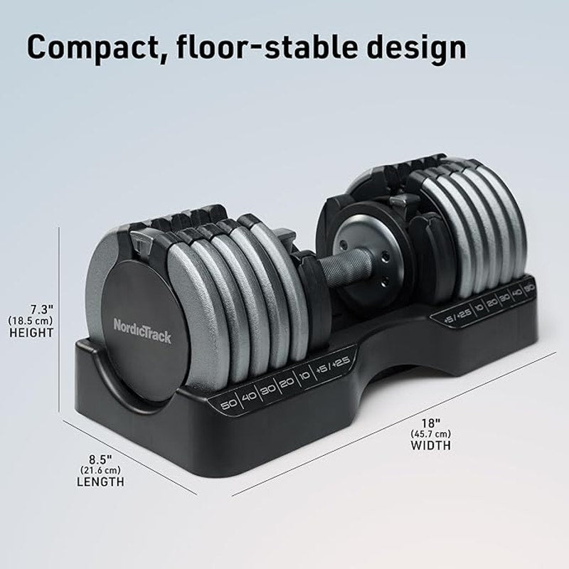NordicTrack Select-a-Weight Adjustable Dumbbells
