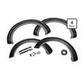 Rough Country Defender Fender Flares for Ford F-150 (2015–2020) – 2" Extra Tire Coverage, 6" Flare