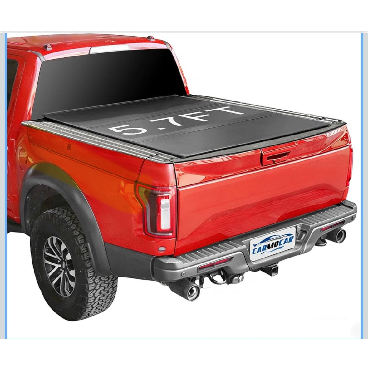 Hard Tri-Fold Tonneau Cover for 2009-2025 Ram 1500 5.7ft Bed (67.4")
