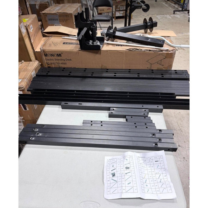 Garage Ceiling Storage Racks – 4x8 FT Overhead Garage Storage Rack with Safety Lock