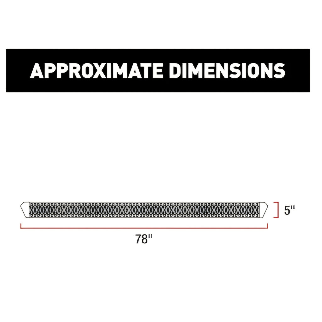 SlimGrip 5" x 78" Black Aluminum Running Boards