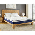 REVO Sleep 10-in Cooling Hybrid Queen Mattress with Gel Memory Foam, Superior Medium Comfort.