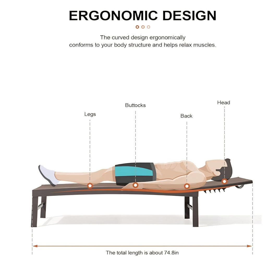 Crestlive Products Outdoor Lounge Chairs, Aluminum Pool Chaise Lounge Chairs,