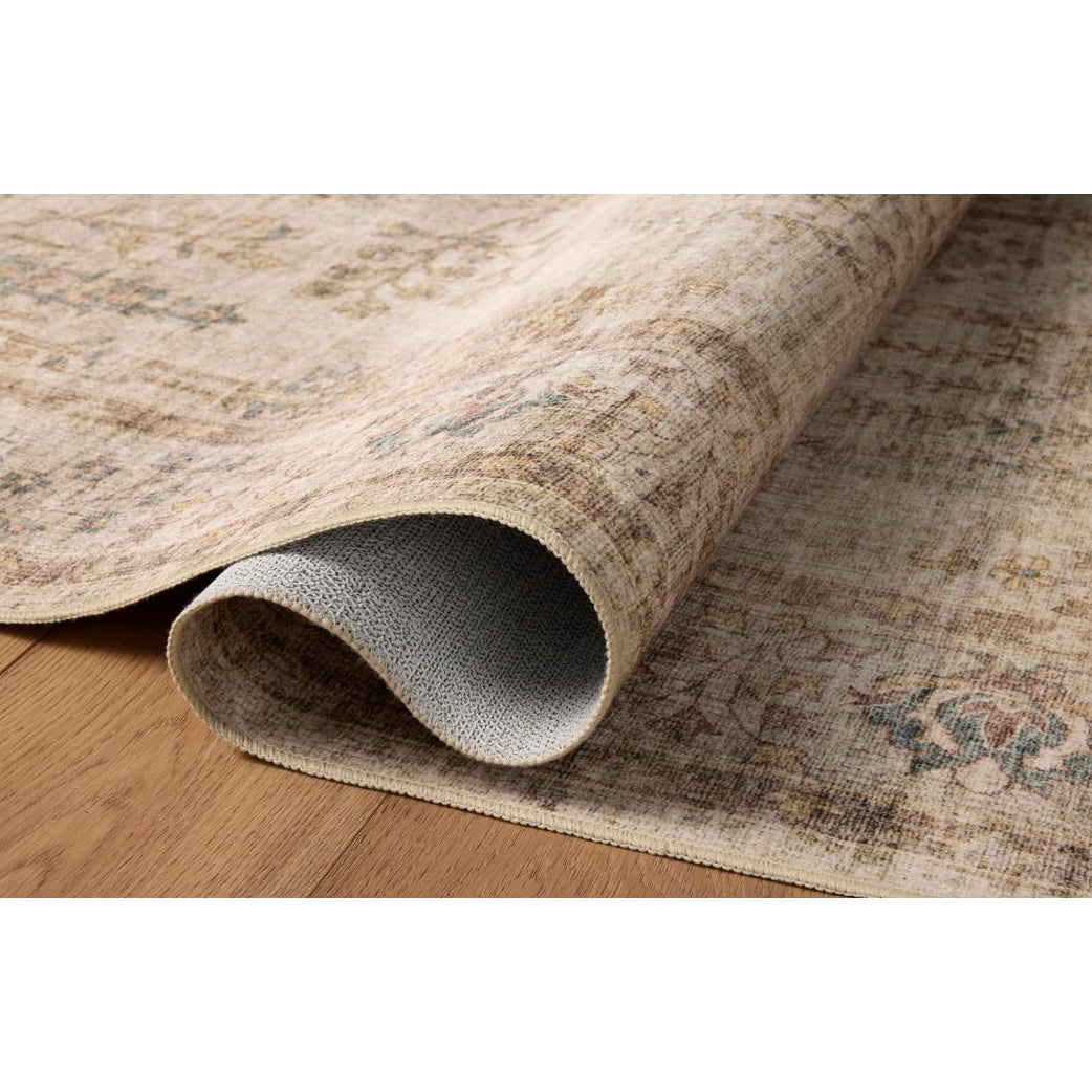 Loloi Chris Loves Julia Ramona Ivory/Multi 5'-0" x 7'-6" Accent Rug