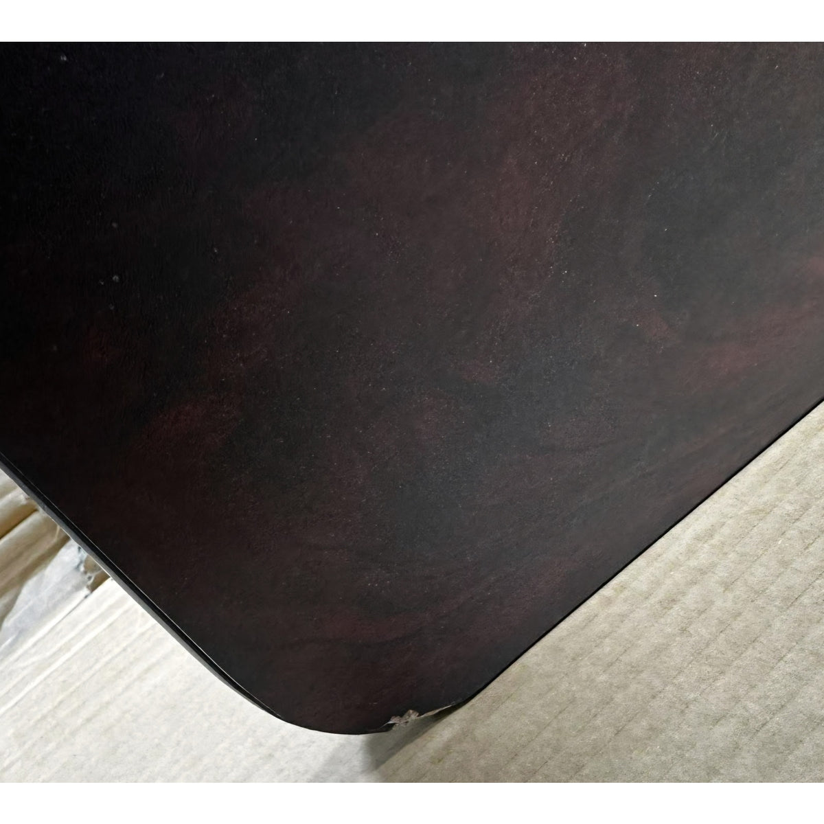 Glenbrook 30'' x 48'' Rectangular Table Top with Black or Mahogany Reversible Laminate Top