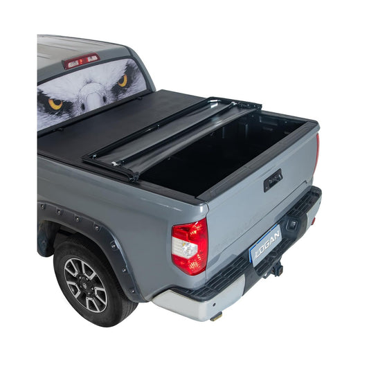 Logan Tonneau Cover Soft Tri-Fold Truck Bed for 2016-2023 Toyota Tacoma,Bed Cover