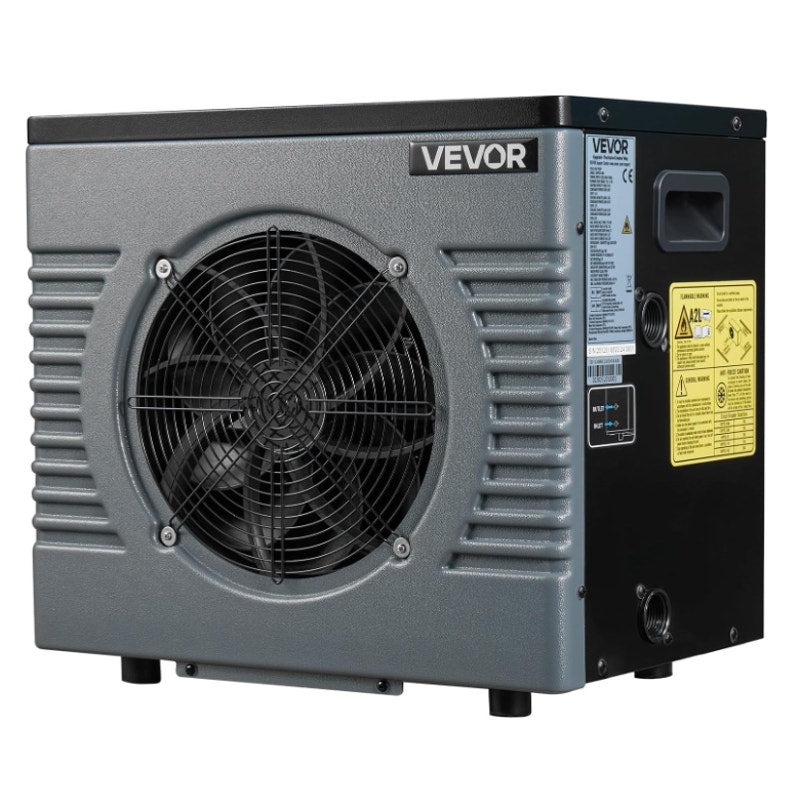 VEVOR 14710 BTU Heat Pump for Above Ground Pool Electric Pool Heater with Heati & Cooling Dual Mode