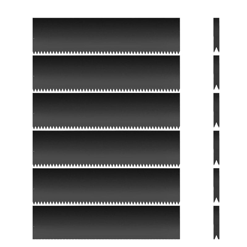Landscape Edging Kit, 6PCS 40" L x 12.5" H Galvanized Bendable Metal Garden Edging for Lawn Yard