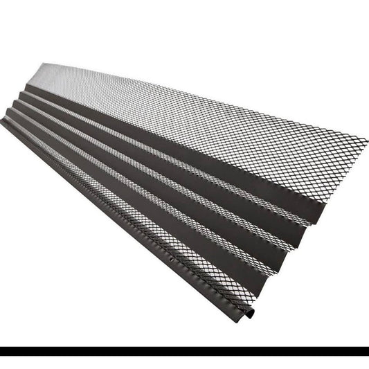 Amerimax Home Products 638010 Hoover Dam Gutter Guard, Dark Gray, 10 Count (Pack of 1)