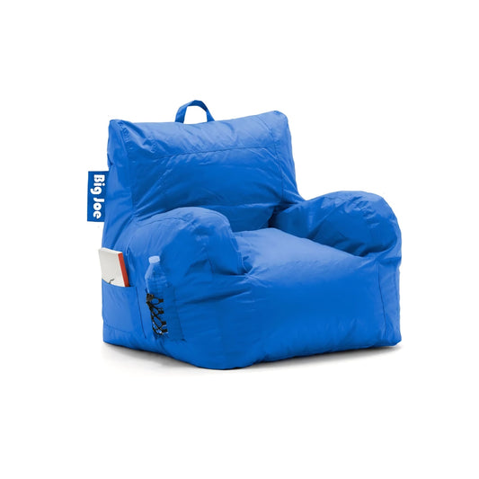 Chair with Drink Holder and Pocket, Sapphire Smartmax, Durable Polyester Nylon Blend, 3 feet