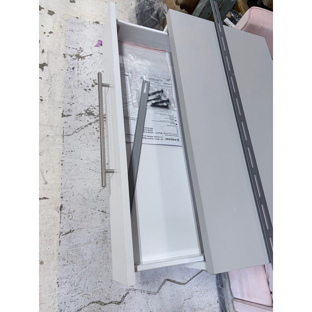 Cabinet in 30-in W x 24-in H x 16-in wall cabinet for garage