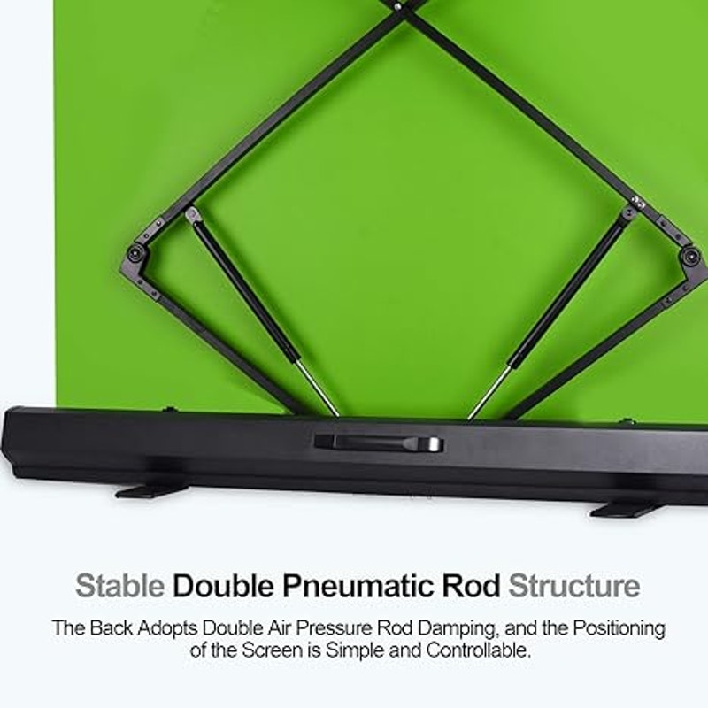 EMART Upgrade Green Screen, 61x72in Collapsible Chroma Key Panel for Background Removal