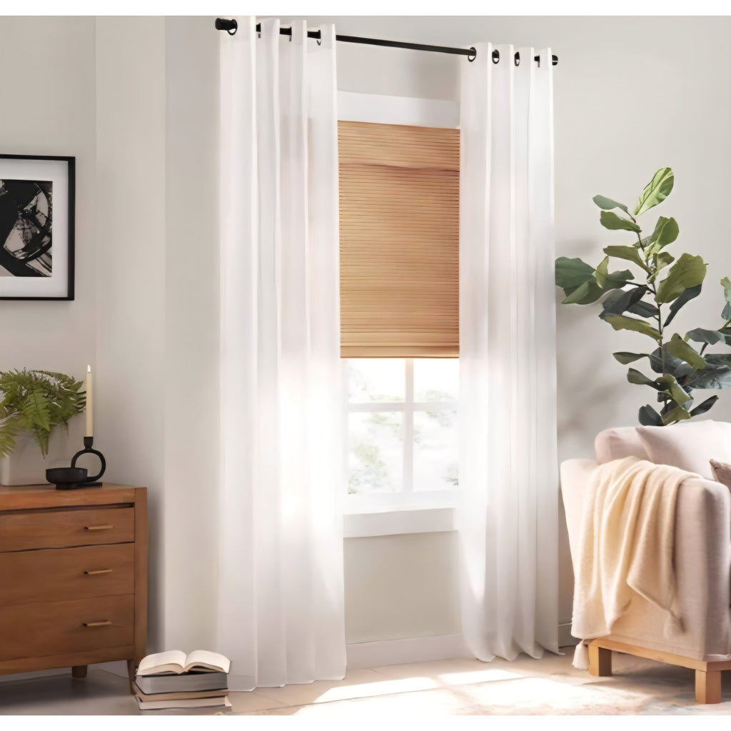 Bamboo Roman Shades for Windows (36" x 72")