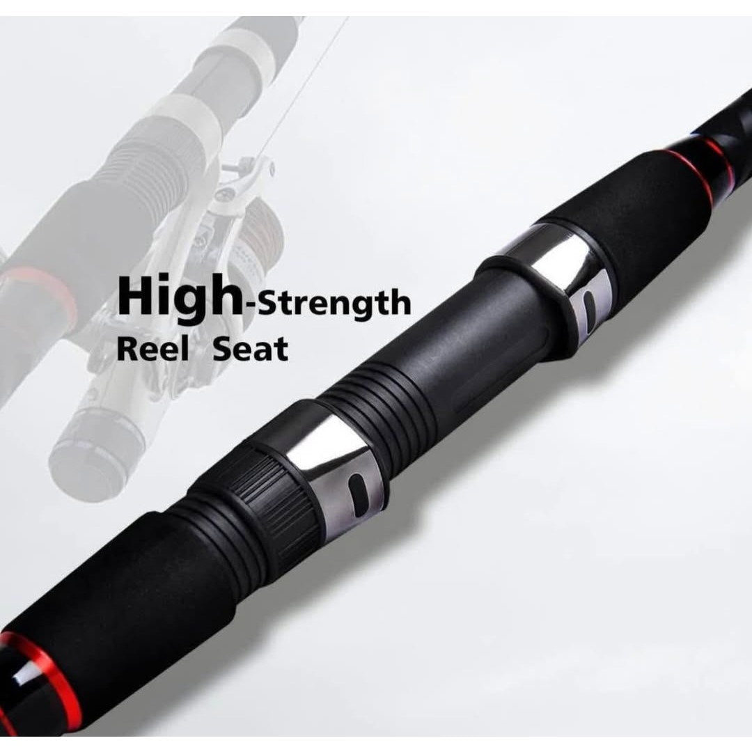 Fiblink Surf Spinning Fishing Rod 2-Piece Graphite Travel Fishing Rod(10 Feet)