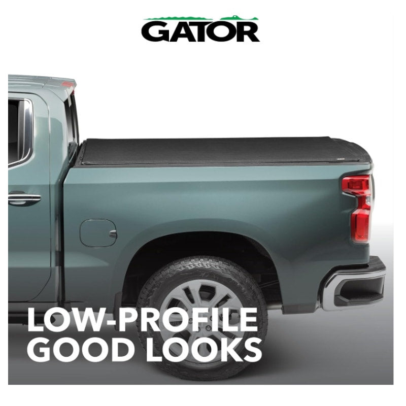 Gator Soft Roll Up Truck Bed Tonneau Cover 2019-2026 Chevy/GMC Silverado/Sierra 5'10" Bed