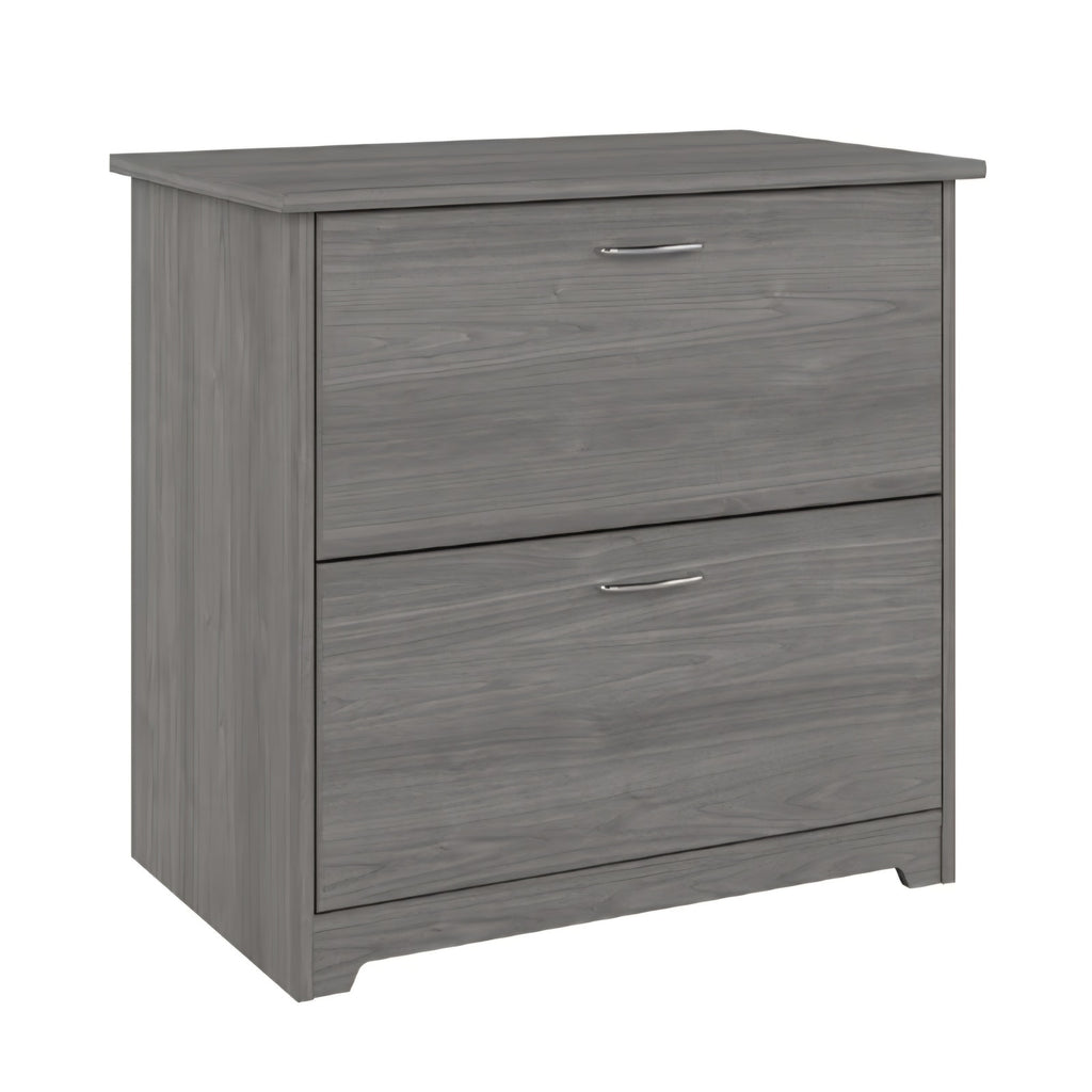 Bush Home Cabot 2 Drawer Lateral File Cabinet in Modern Gray